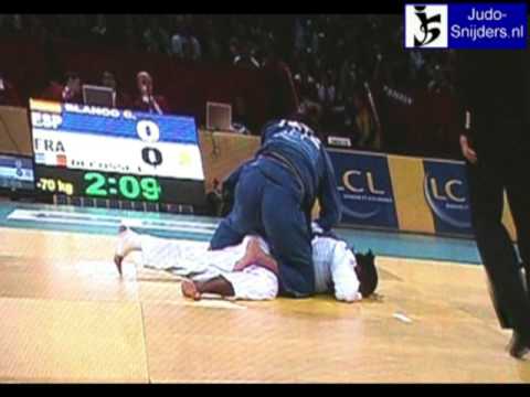 Judo 2009 Paris: Blanco (ESP) - Decosse (FRA) [-70kg].