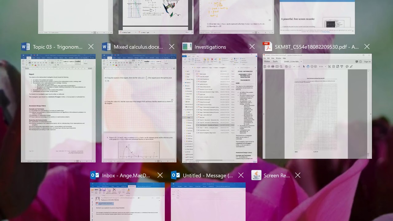 coordinate geometry revision sheet