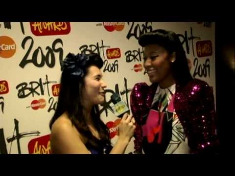 BRIT Awards Launch 2009 - VV Brown