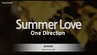 One Direction-Summer Love (Karaoke Version)