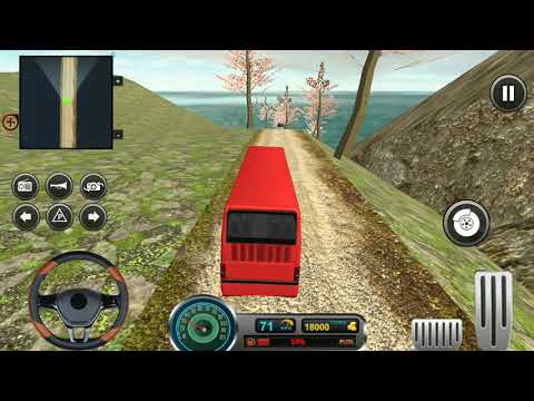 Uphill Off-road Bus Simulator Game 🚃🚌💥 - 3D Bus Game - Android Gameplay #11(2)