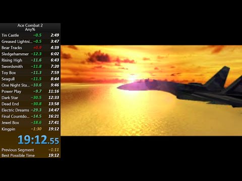Ace Combat 2 Any% Speedrun - 19:12 (WR)