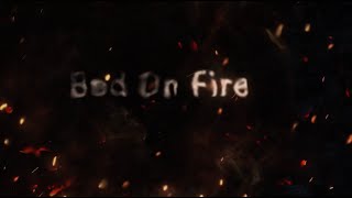 Teddy Swims - Bed On Fire with Ingrid Andress (Official Lyric Video)