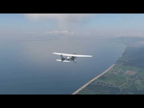 La Ceiba - Trujillo, en un Cessna 172p