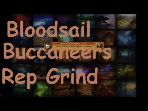 MoP 6.0 Bloodsail Buccaneers Reputation Grind [WoW Guide]
