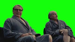 Succession Frank & Karl "poor bastards" green screen
