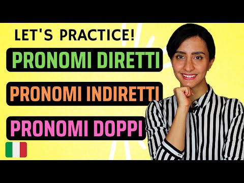 Italian DIRECT, INDIRECT and COMBINED Object Pronouns - Let's Practice Together! (+Free PDF)