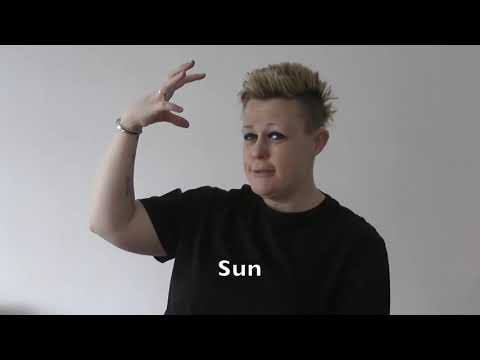How to Sign Sun in BSL