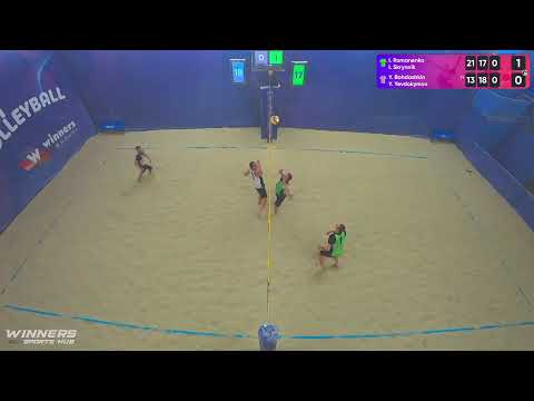 08:45 I. Romanenko / I. Skrynnik - Y. Bohdashkin / Y. Yevdokymov 05.11.2022 | Winners Beach Volleyba