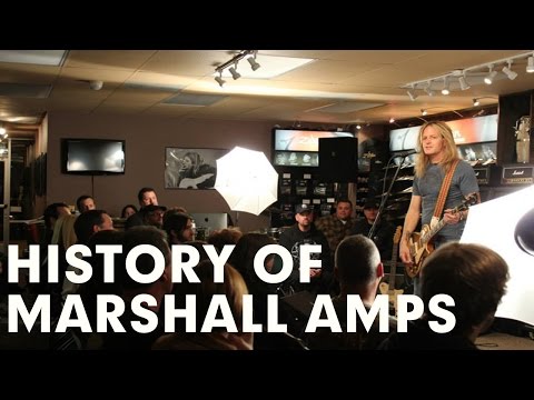 History of Marshall Amplification, Live with Nick Bowcott from Grim Reaper