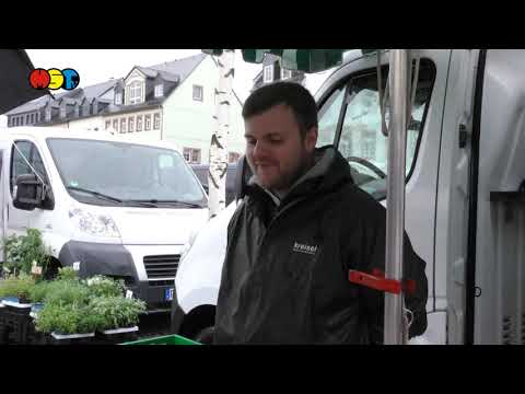 Tropfender Porphyr beim Rochlitzer Regionalmarkt