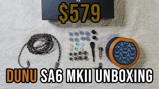 IS THAT A WOODEN FACEPLATE?? | DUNU SA6 MKII Unboxing | OB Unboxes