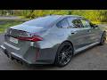 New 2025 BMW M5 Autobahn Top Speed Pov Drive Walk Around