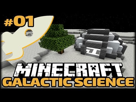 NEW PROJECT | Minecraft Galactic Science #01