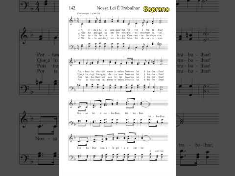 Nossa Lei É Trabalhar |Soprano 🎹