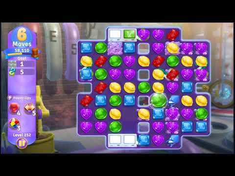 Wonka's World of Candy Level 252 - NO BOOSTERS + FULL STORY 🍫 | SKILLGAMING ✔️