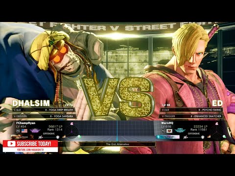 "Best Bout Replays" SFV CE - FCHAMP vs MarnHQ #2