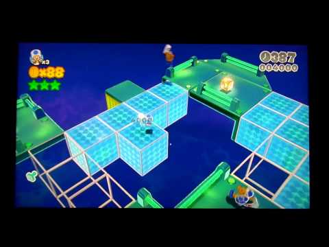 [Super Mario 3D World] 4-3 Beep Block Skyway Speedrun in 62 seconds