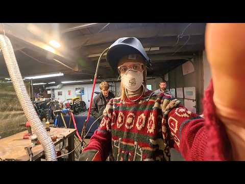 Così ho imparato a saldare un albero di una bici strana