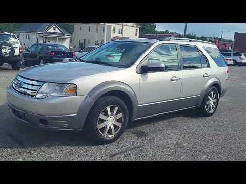 2008 Ford Taurus X SEL Silver