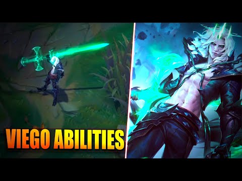 VIEGO THE RUINED KING ABILITIES GAMEPLAY SPOTLIGHT - League of Legends New Champion