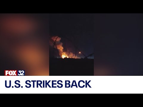 US launches airstrikes in Middle East in response to attack that killed 3 soldiers