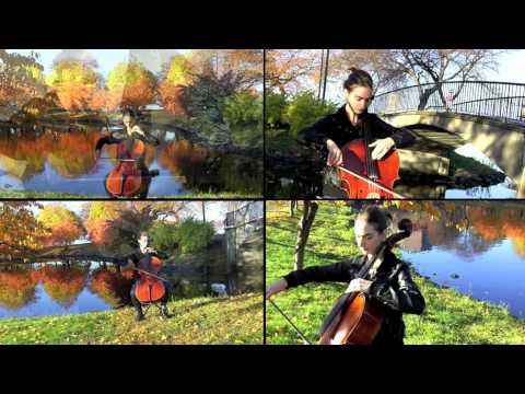 Chopin: Prelude no. 20, op. 28 in C minor - 4 cellos