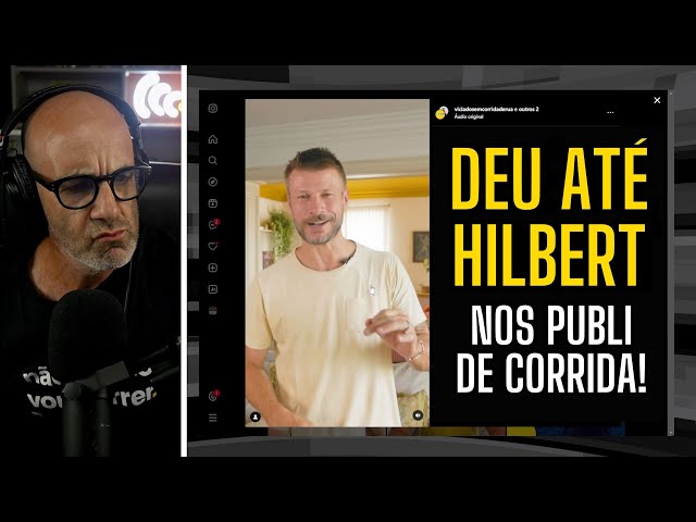 Até o RODRIGO HILBERT tá fazendo publi de corrida!