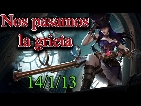 PARTIDAZA CON CAITLYN ADC EN LA SEASON 10 EXTRAIDA DE DIRECTO