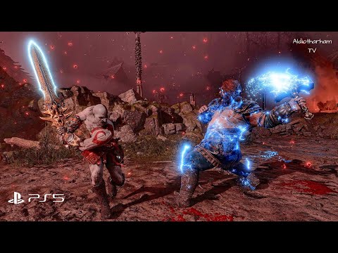 Thor Meets The Blade Of Olympus - God Of War Ragnarok