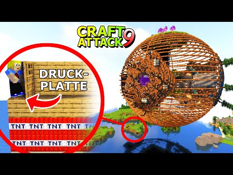 Klappt die TODESFALLE für Spark? & er macht 100 Kills!  - Minecraft Craft Attack 9 #96