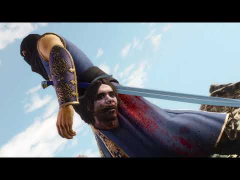 The Witcher 3:Gaunter O'Dimm breaks  Geralt out of the ship.