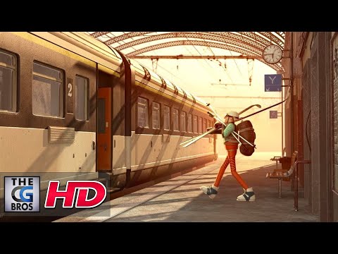 CGI 3D Animated Short: "Tout Schuss"  - by Charlotte Chouisnard