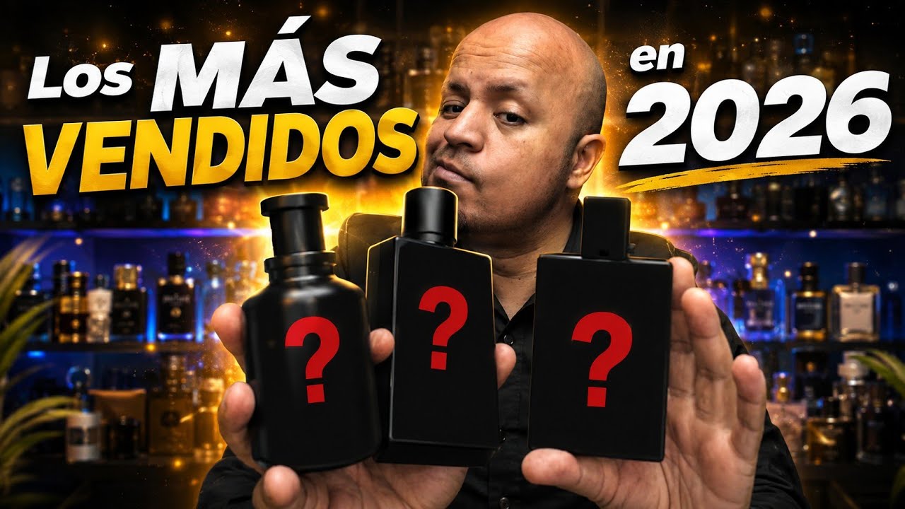 Los PERFUMES MÁS VENDIDOS en 2026. Top 7