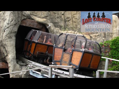Video review of Lost Coaster of Superstition Mountain by Wabash Coasters