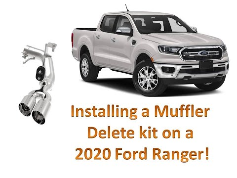 How to Delete your Muffler on a 2020 Ford Ranger
