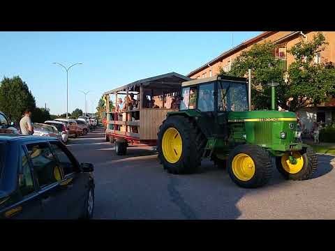 Farmer Tractor cruising -Säter Sweden  july -25