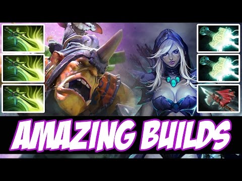 SUBSCRIBERS GAMEPLAYS - Amazing builds vol 38 - Dota 2