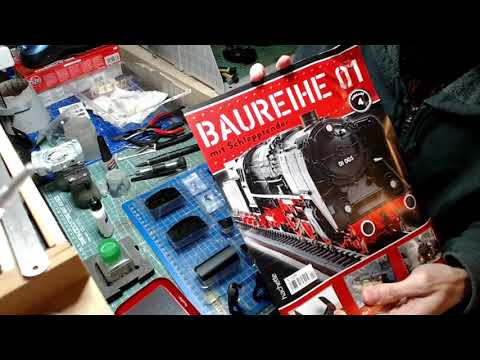 Es wird gebastelt: Hachette BR 01 Ausgabe 4 - die Rauchkammernischen