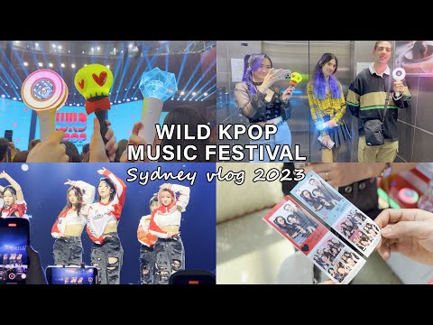 Wild Kpop Music Festival 2023 - Sydney Vlog - INFINITE, NMIXX and THE BOYZ