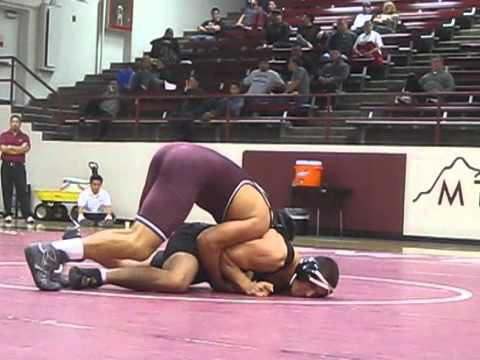 SA vs MSAC Wrestling Duel Meet 2010 - 197 Pounds: Candelario Rodriguez vs Oscar Navarette