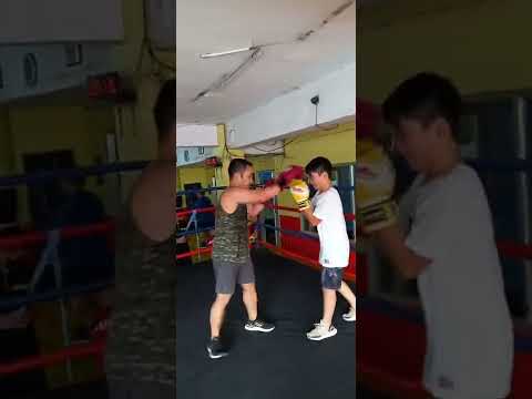🇵🇭👊💪🥊🥊Father and son bonding by doing study sparring🙏