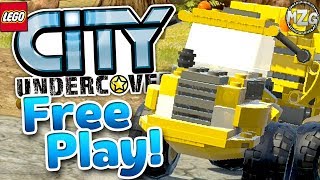 Playing as Rex Fury! - LEGO City Undercover PS4 Free Play Gameplay - Episode 2