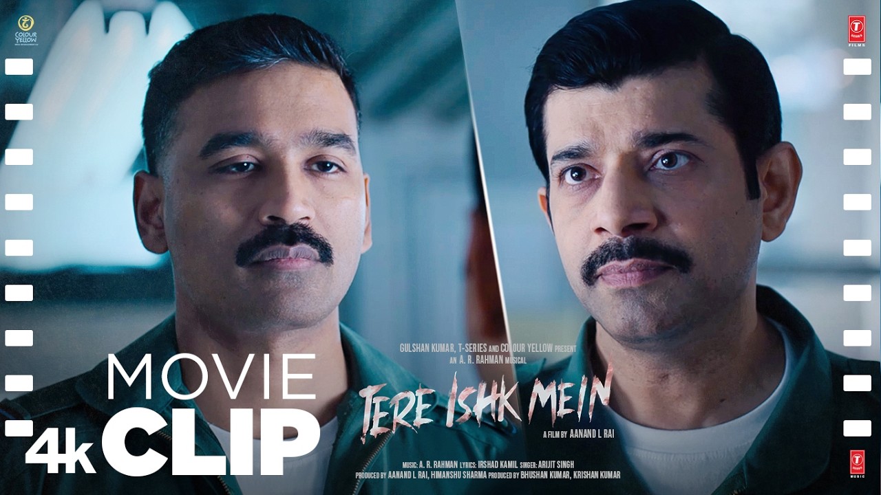 "Aggression Is a Choice🔥- Dhanush" | Tere Ishk Mein Movie Scene | Kriti S | Aanand LR | Bhushan K