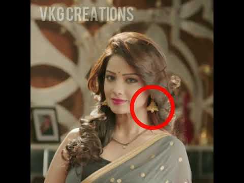 Naagin SO1 mistakes                1, Earings.2,Shesha skin effect don't seen on the mirror