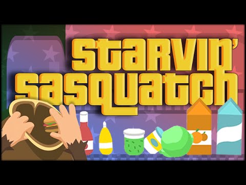 Hungry Hungry Sasquatch - Starvin Sasquatch Game (Ludum Dare 33 Gameplay)