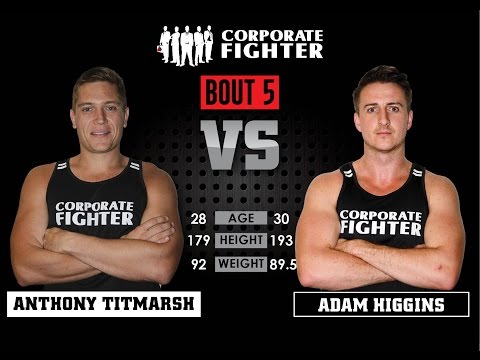 Corporate Fighter 19 - Anthony Titmarsh vs Adam Higgins