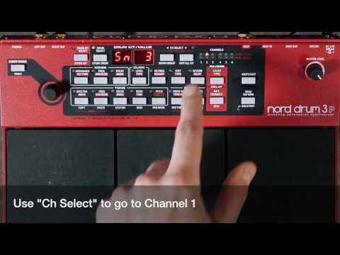 Nord Drum 3P Nord Drum Modeling 6-Channel Percussion Synthesizer