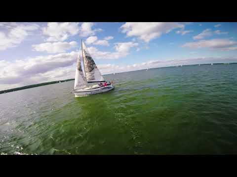 Sailing at Masuria 2 - the Trip | FPV drone