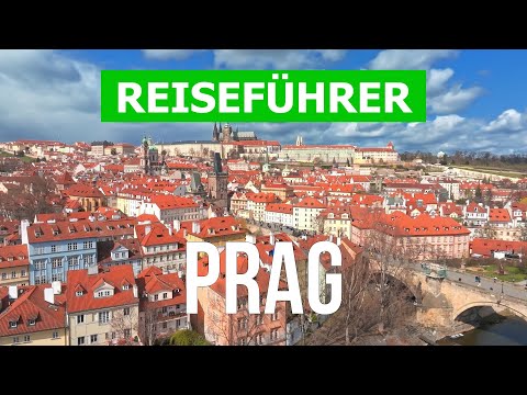 Stadt Prag in 4k. Tschechische Republik, Prag zu besuchen